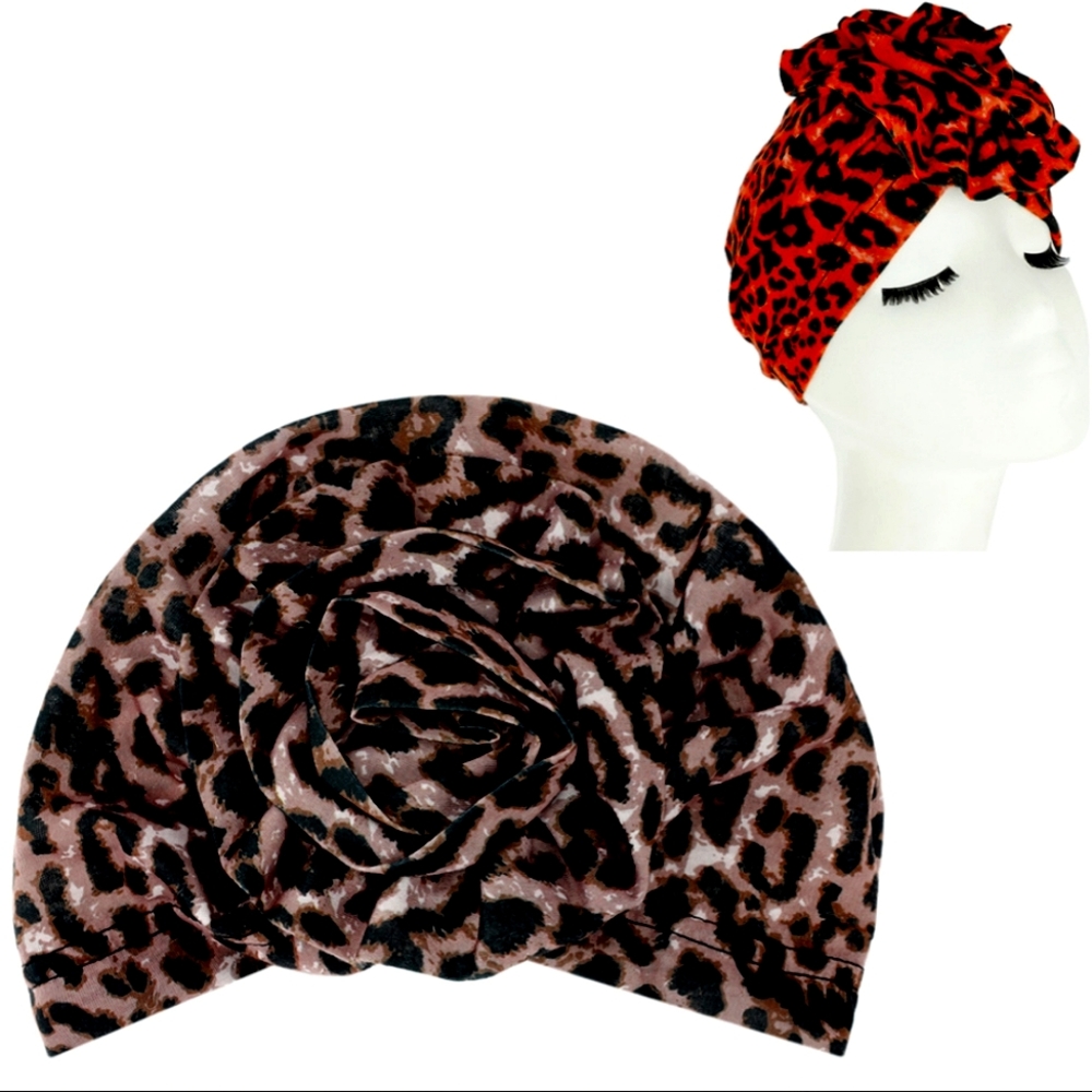Leopard Comfy Pretty Twist Turban (NWT)